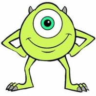 Mike Wazowski cartoon